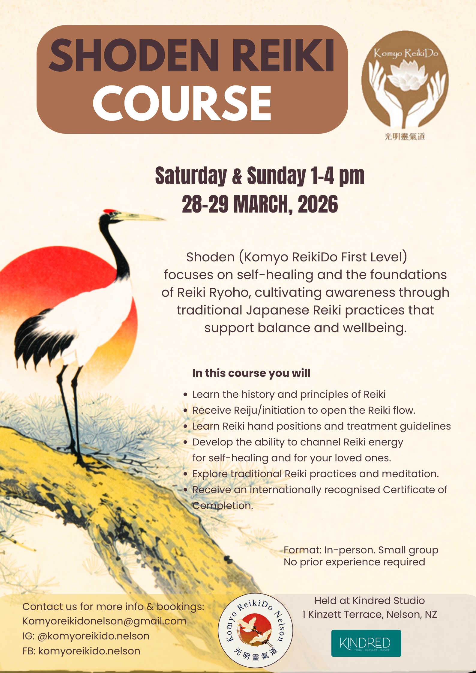 Reiki Course - poster
