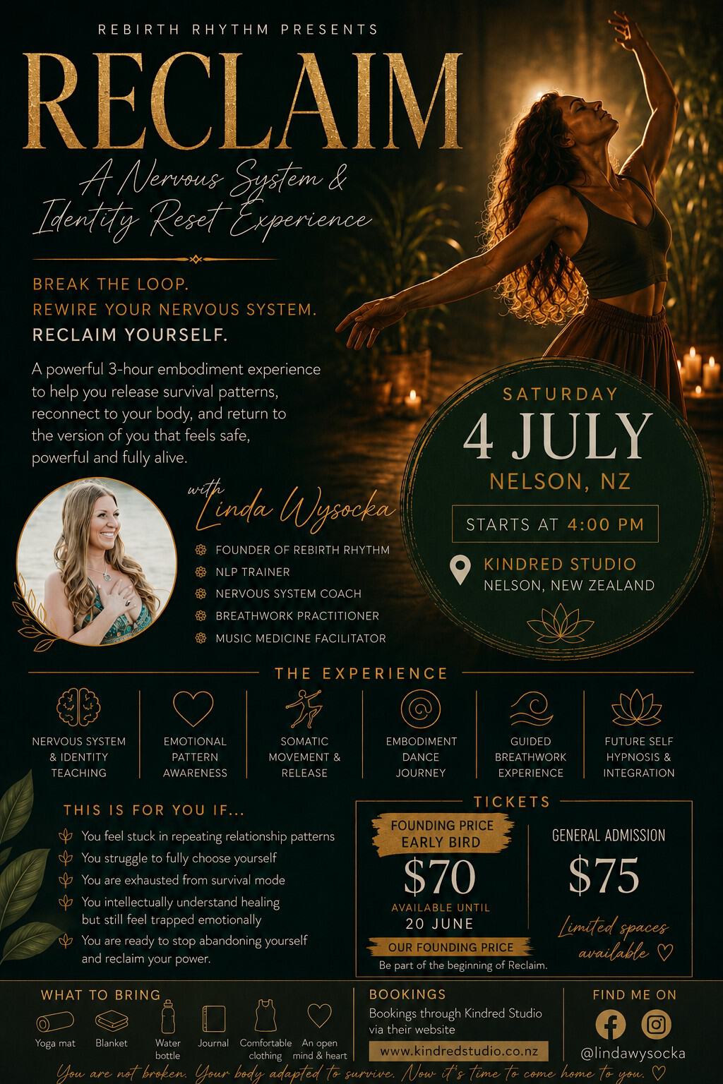 Flyer 4th July Workshop